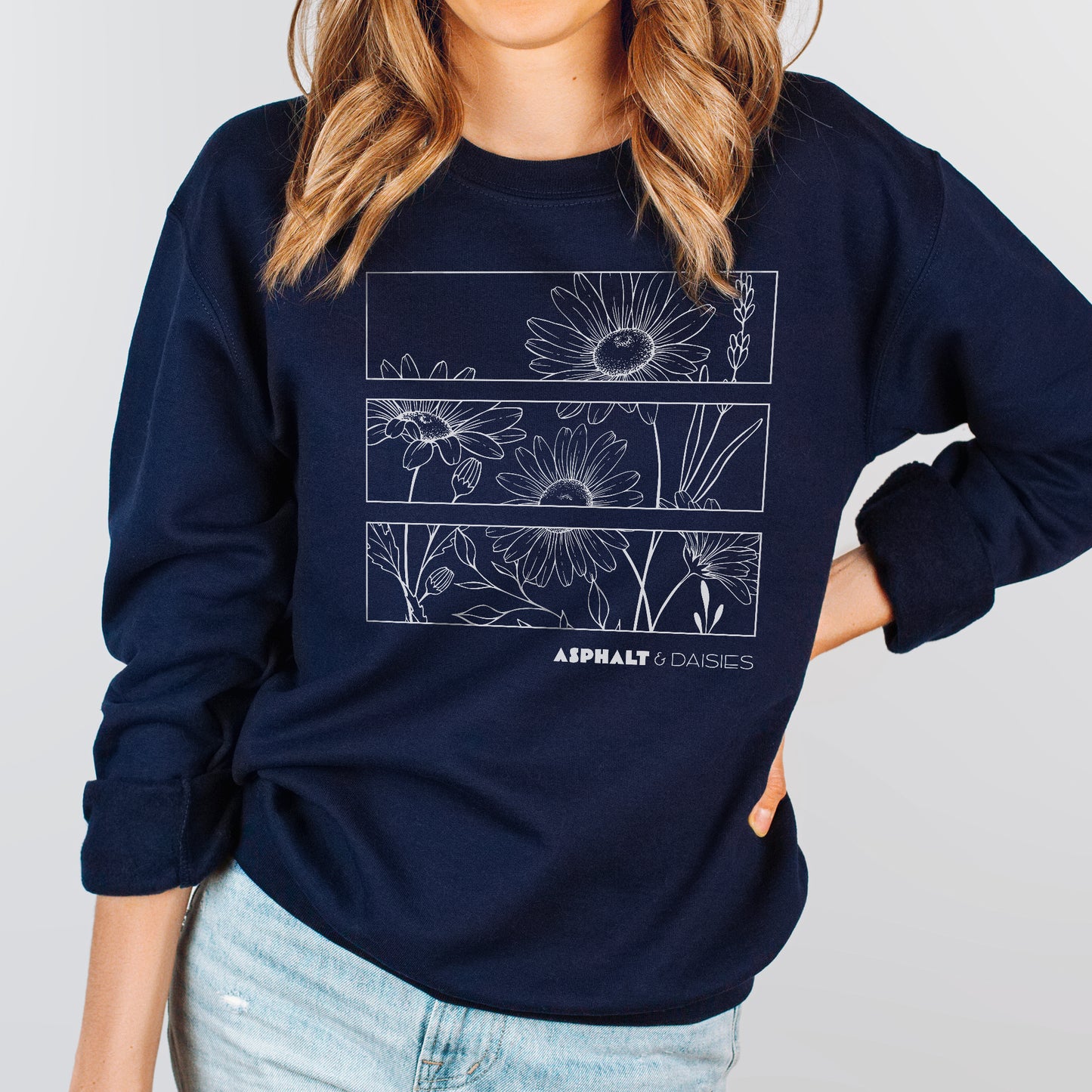 Daisy Outlines Sweatshirt