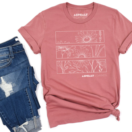 Daisy Outlines T-Shirt