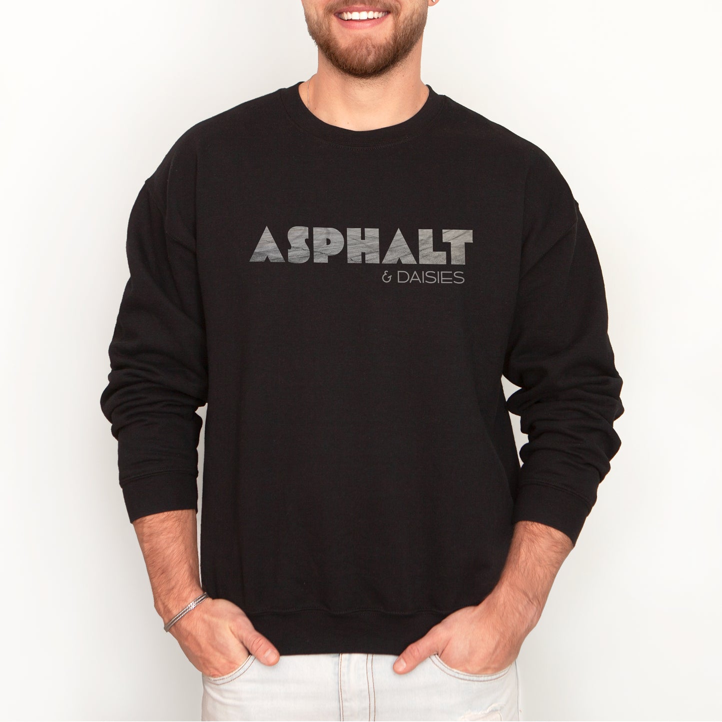Asphalt & Daisies Pavement Logo Sweatshirt