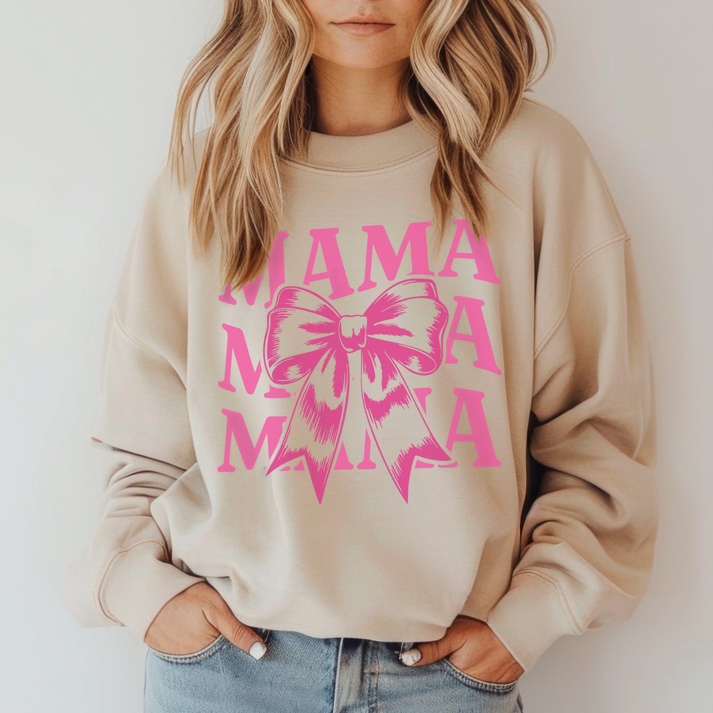 Mama Bow Sweatshirt