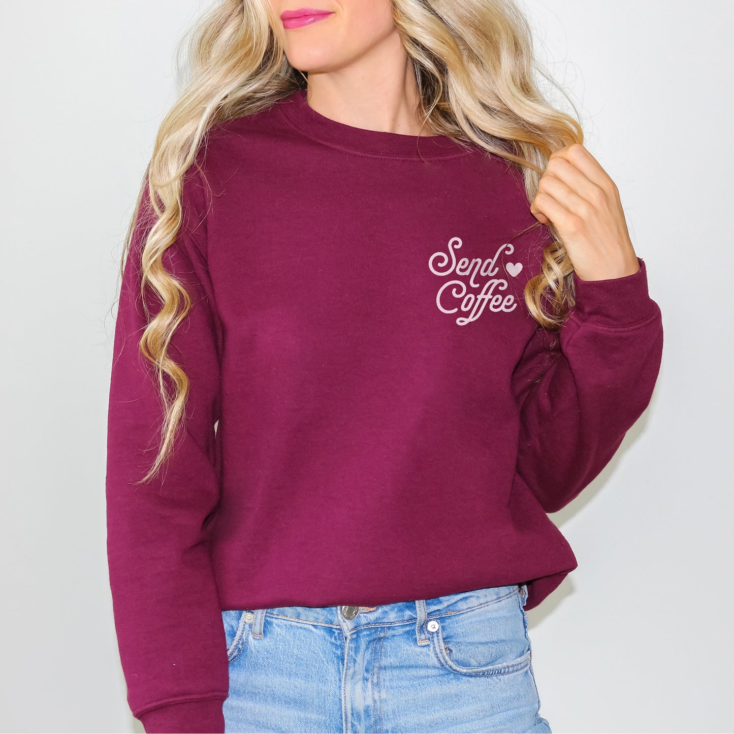 Send Coffee Sweatshirt