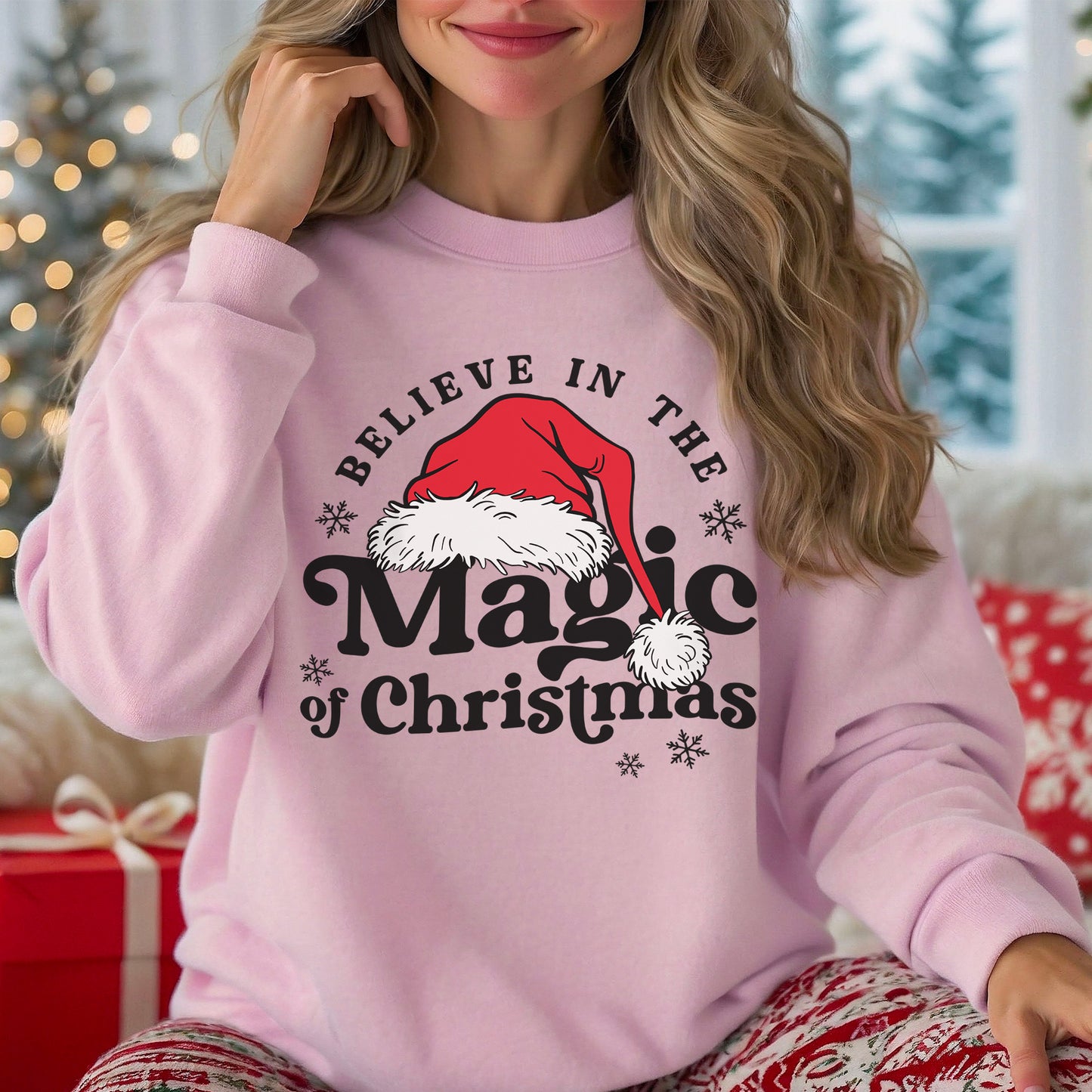 Believe In The Magic of Christmas Sweatshirt