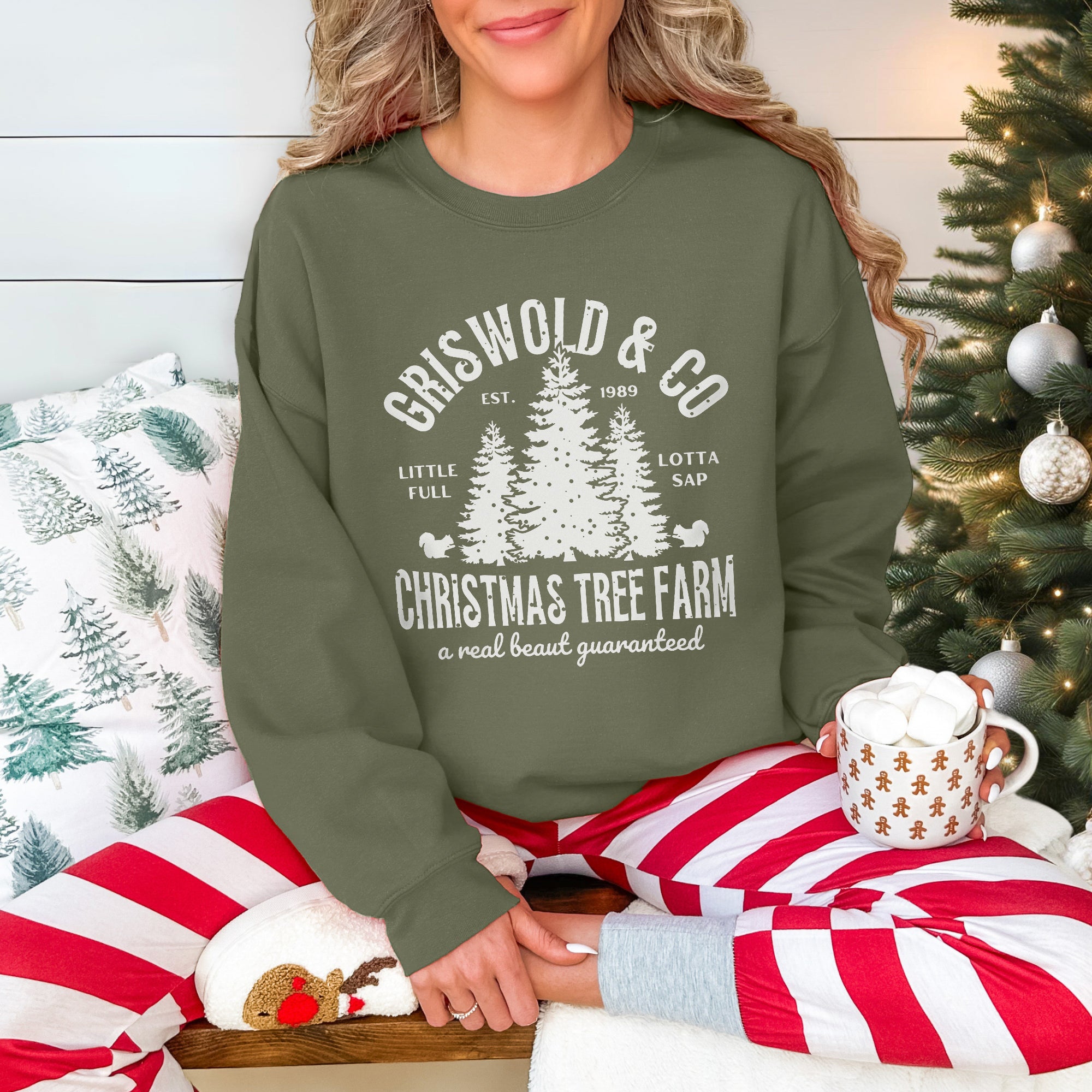 GRISWOLD ILLUMINATION Cropped Weihnachtspullover Für Frauen, Lustige Griswold Weihnachtssweatshirts, Damen Crop Top Hässliche Weihnachtspullover