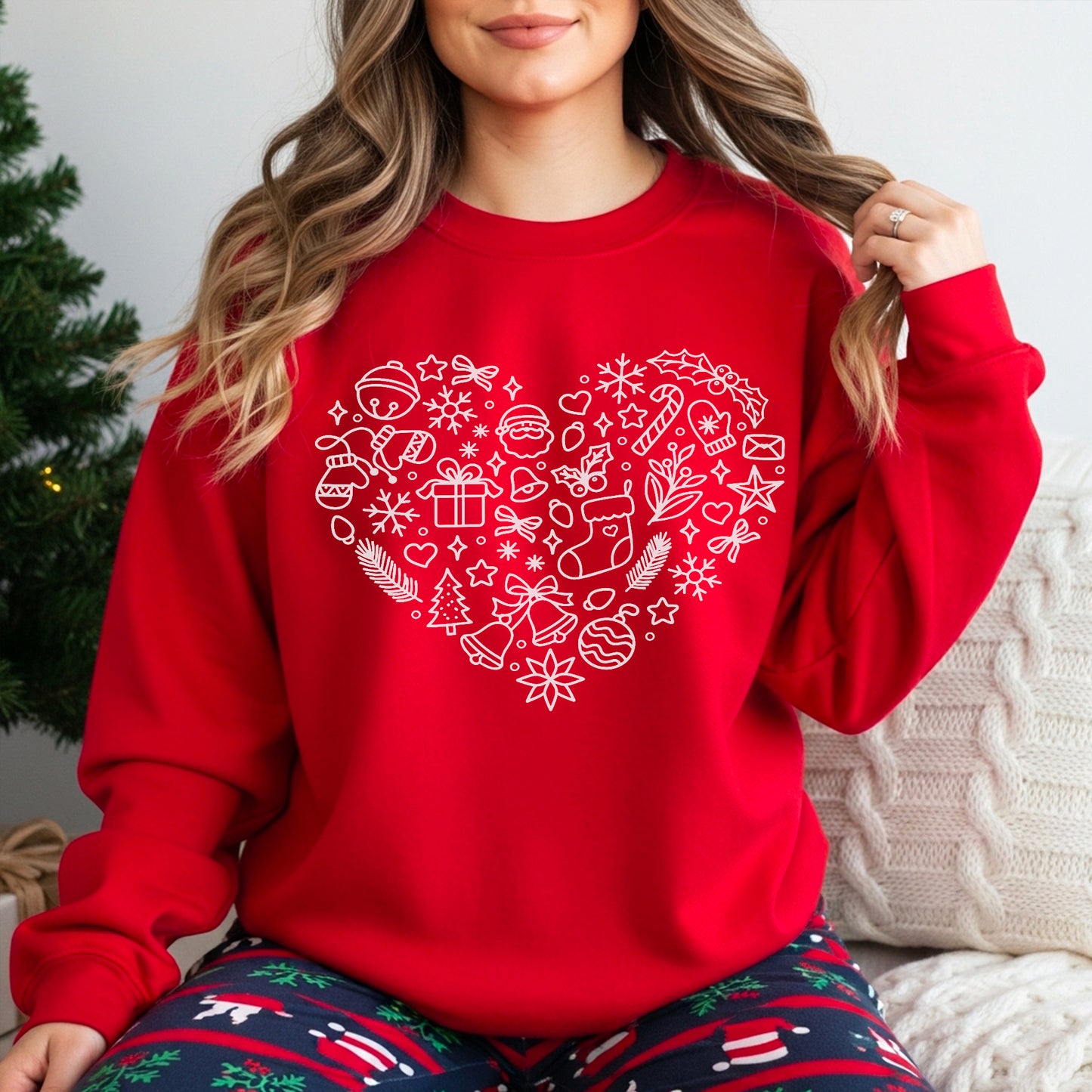 Heart Full Of Christmas Sweatshirt