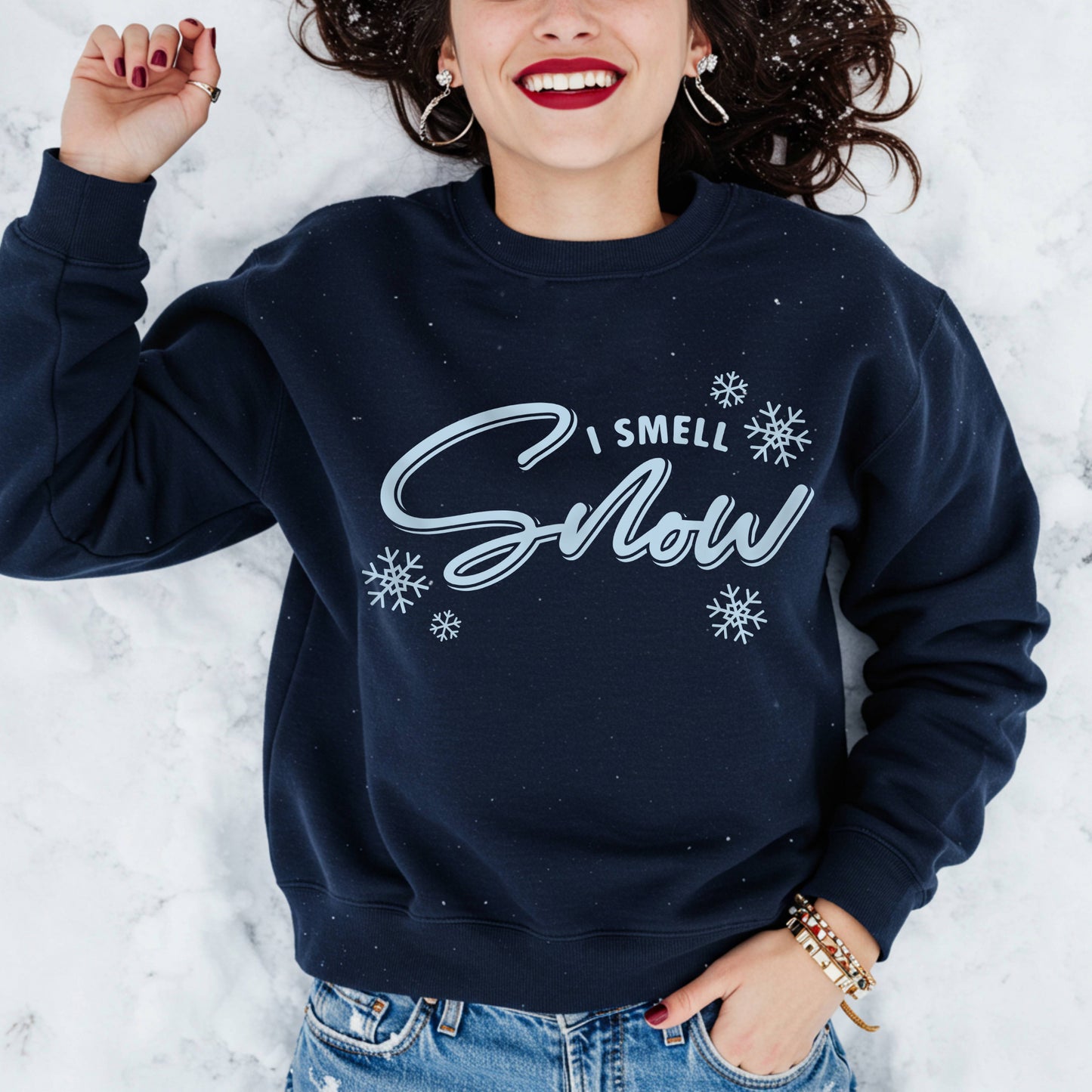 I Smell Snow Sweatshirt