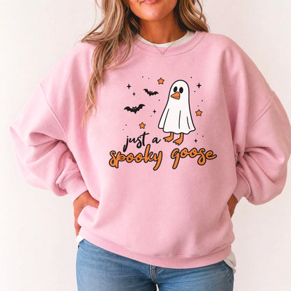 Just A Spooky Goose Sweatshirt