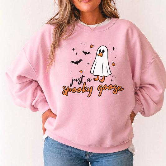 Just A Spooky Goose Sweatshirt