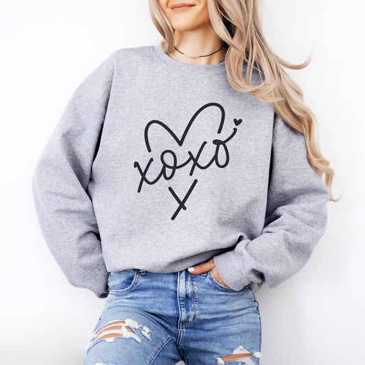 XOXO Heart Sweatshirt