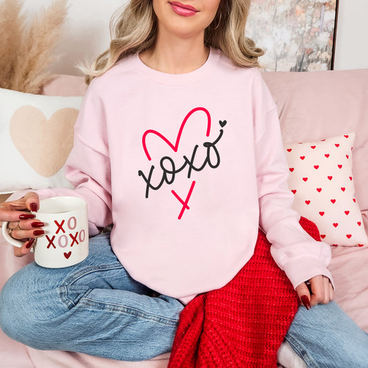XOXO Heart Sweatshirt