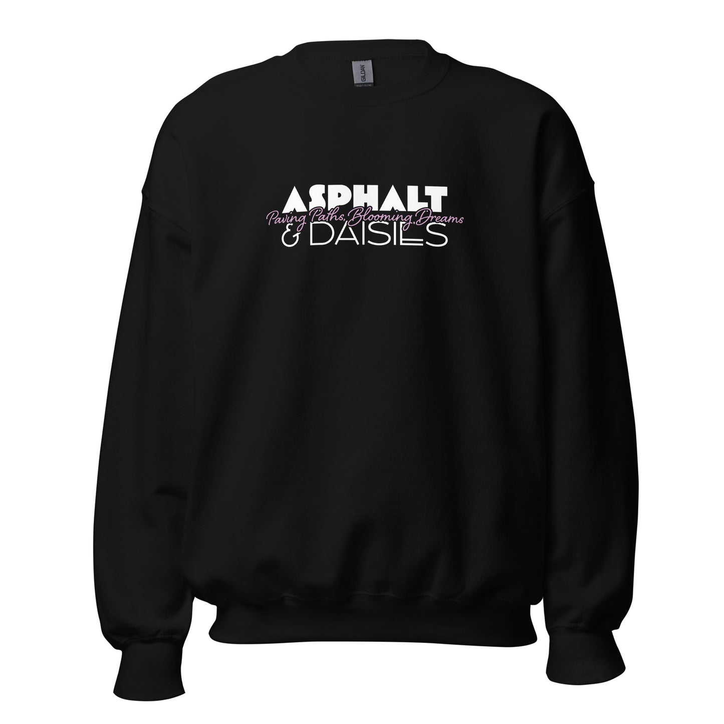 Asphalt & Daisies - Script - Sweatshirt