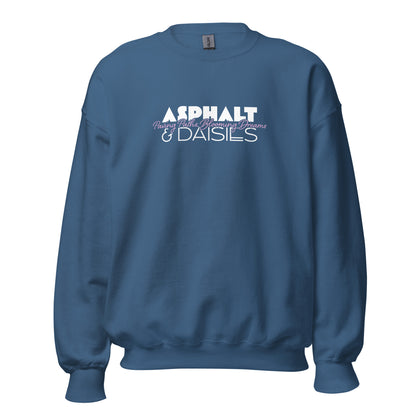 Asphalt & Daisies - Script - Sweatshirt